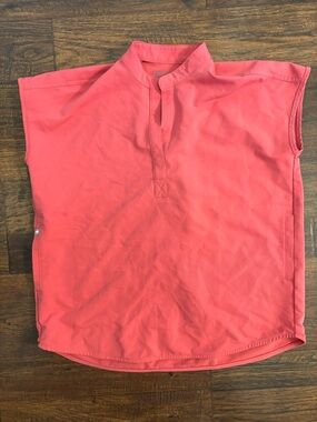 FIGS Pulmonary Pink Rafaela Scrub Top